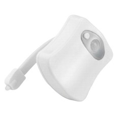 Lampa LED multicolora cu senzor pentru WC