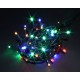 Lant cu 100 LED-uri multicolore cu incarcare solara, 10 m Lant cu 100 LED-uri multicolore cu incarcare solara, 10 m