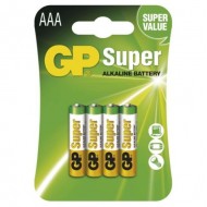 Baterii alkaline GP 1,5 V AAA 4 set