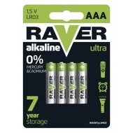 Baterii alkaline Raver 1,5 V AAA 