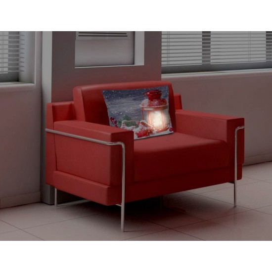Fata de perna decorativa LED felinar rosu Fata de perna decorativa LED felinar rosu