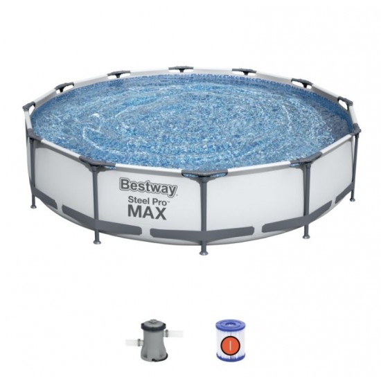 Piscina cu cadru Steel Pro Max 366 x 76 cm cu accesorii Piscina cu cadru Steel Pro Max 366 x 76 cm cu accesorii