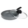 Tigaie GRANIT 24 cm cu maner detasabil